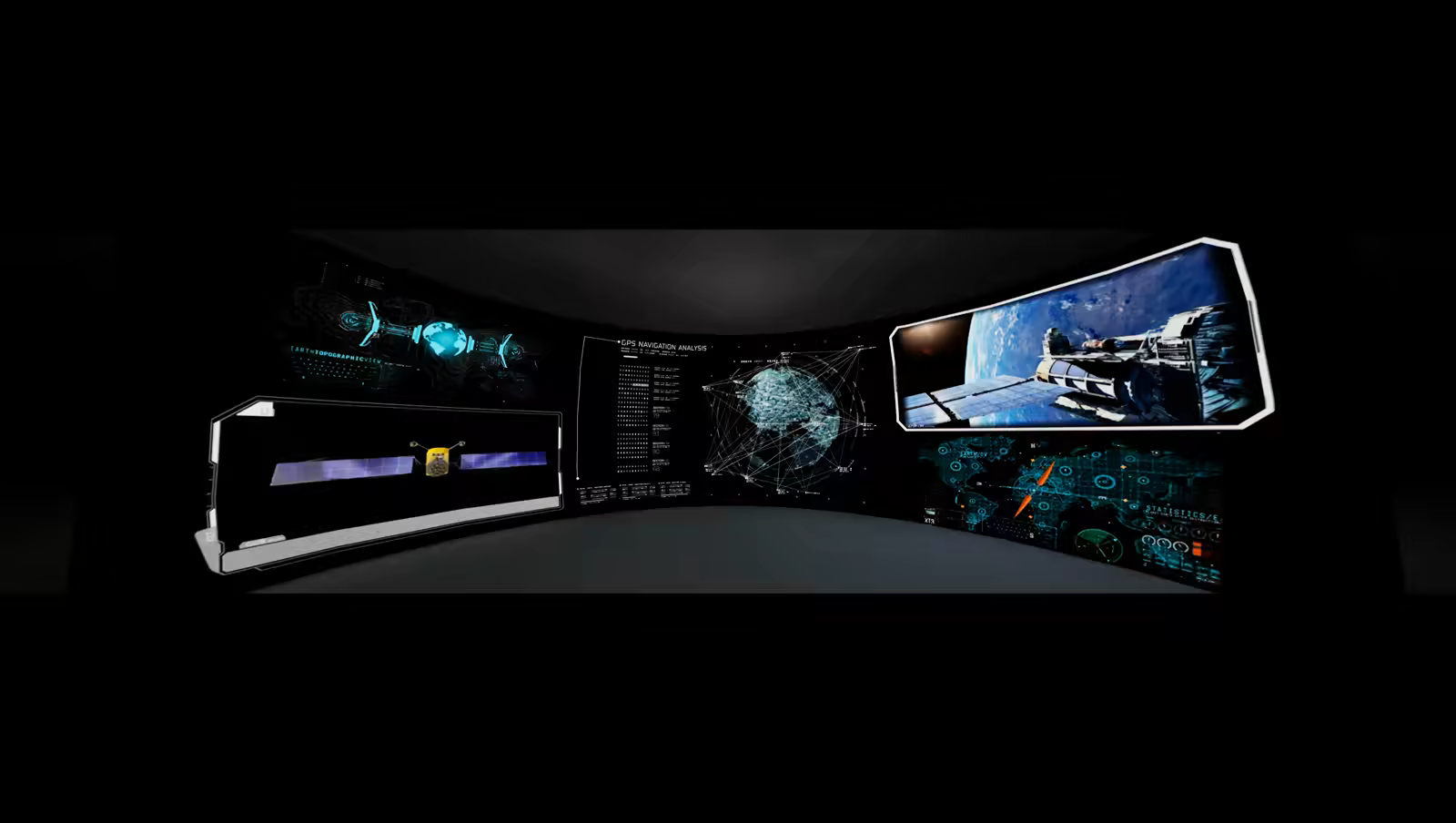 A Surround Reality volume, seen from the design eyepoint.
